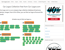 Tablet Screenshot of car-logos.com